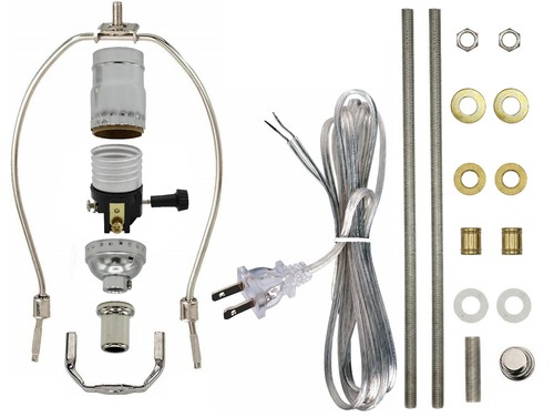Silver make lamp kit with - kit,