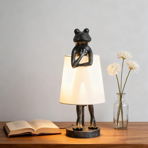 Frog table lamp - table, base